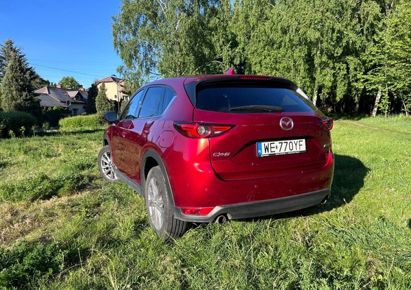 Mazda CX-5 cena 129000 przebieg: 68500, rok produkcji 2019 z Warszawa małe 79